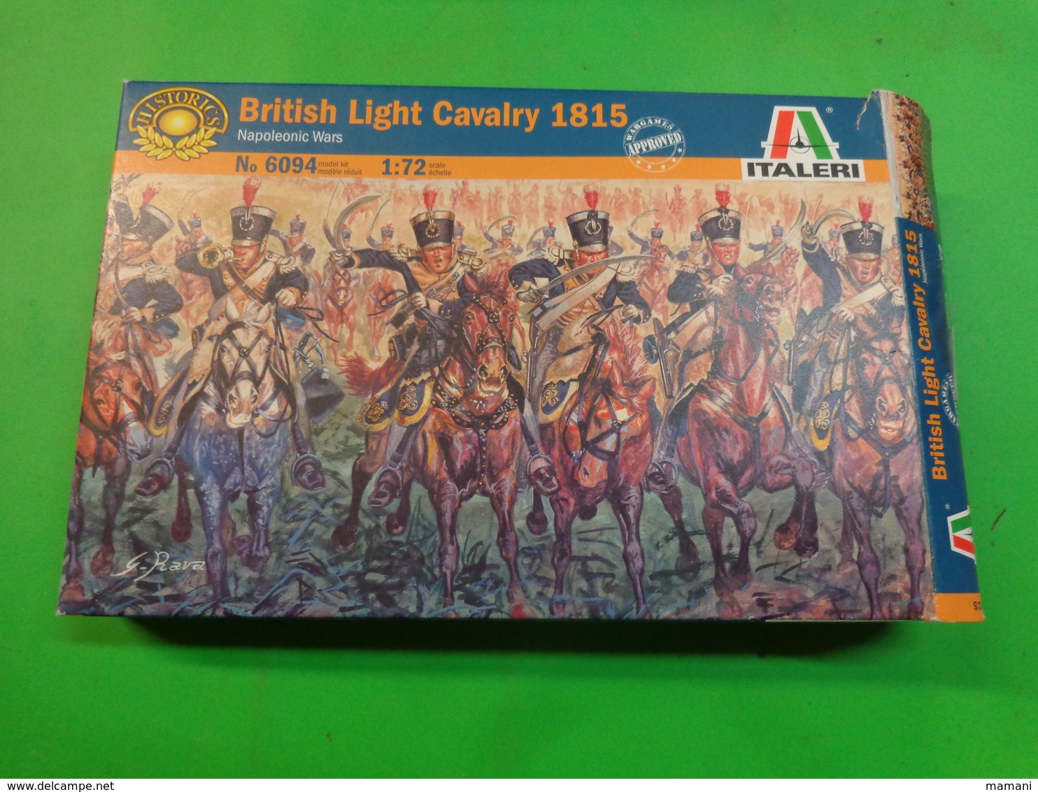 Figurines British Light Cavalery 1815 Italeria 6094 - Figurines