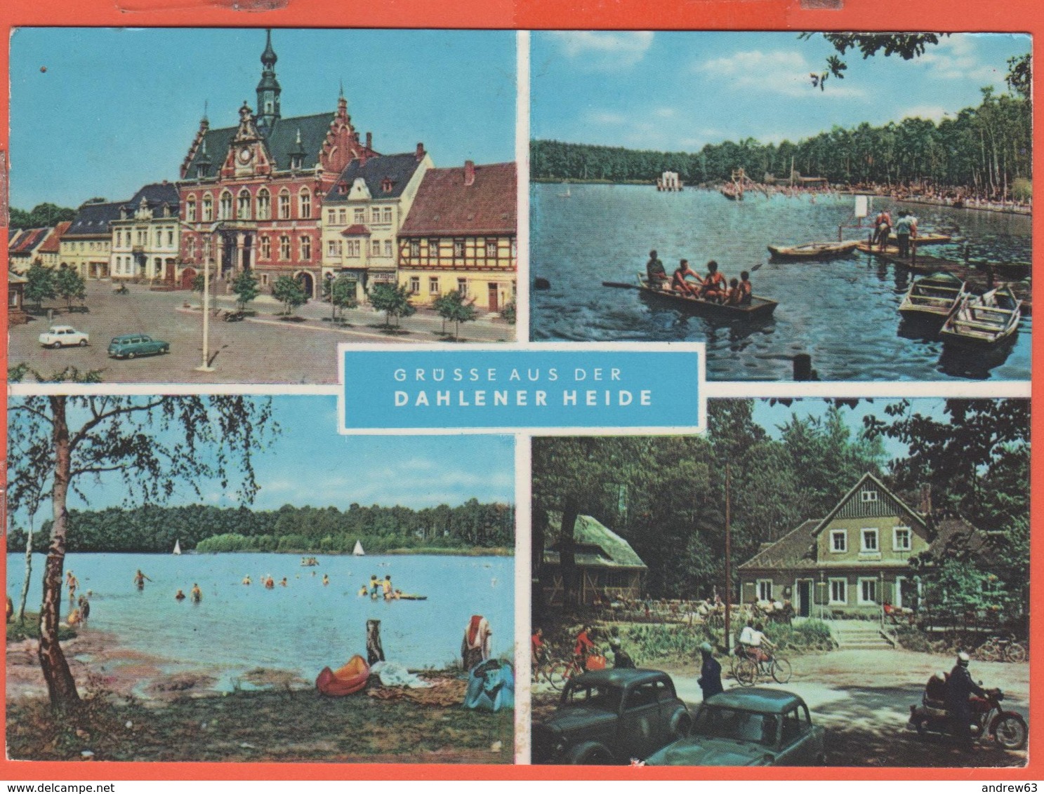 GERMANIA - GERMANY - Deutschland - ALLEMAGNE - 1971 - 10 DDR - Sachsen - Dahlen - Grüsse Aus Der Dahlener Heide - Multiv - Dahlen