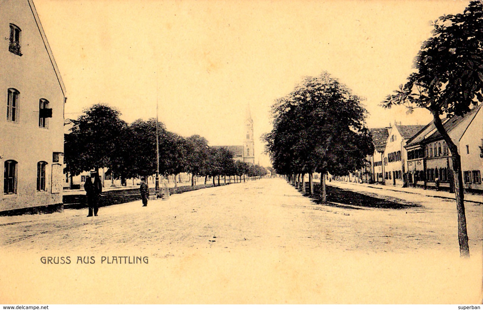 GRUSS Aus PLATTLING - ANNÉE YEAR ~ 1905 (ae107) - Plattling