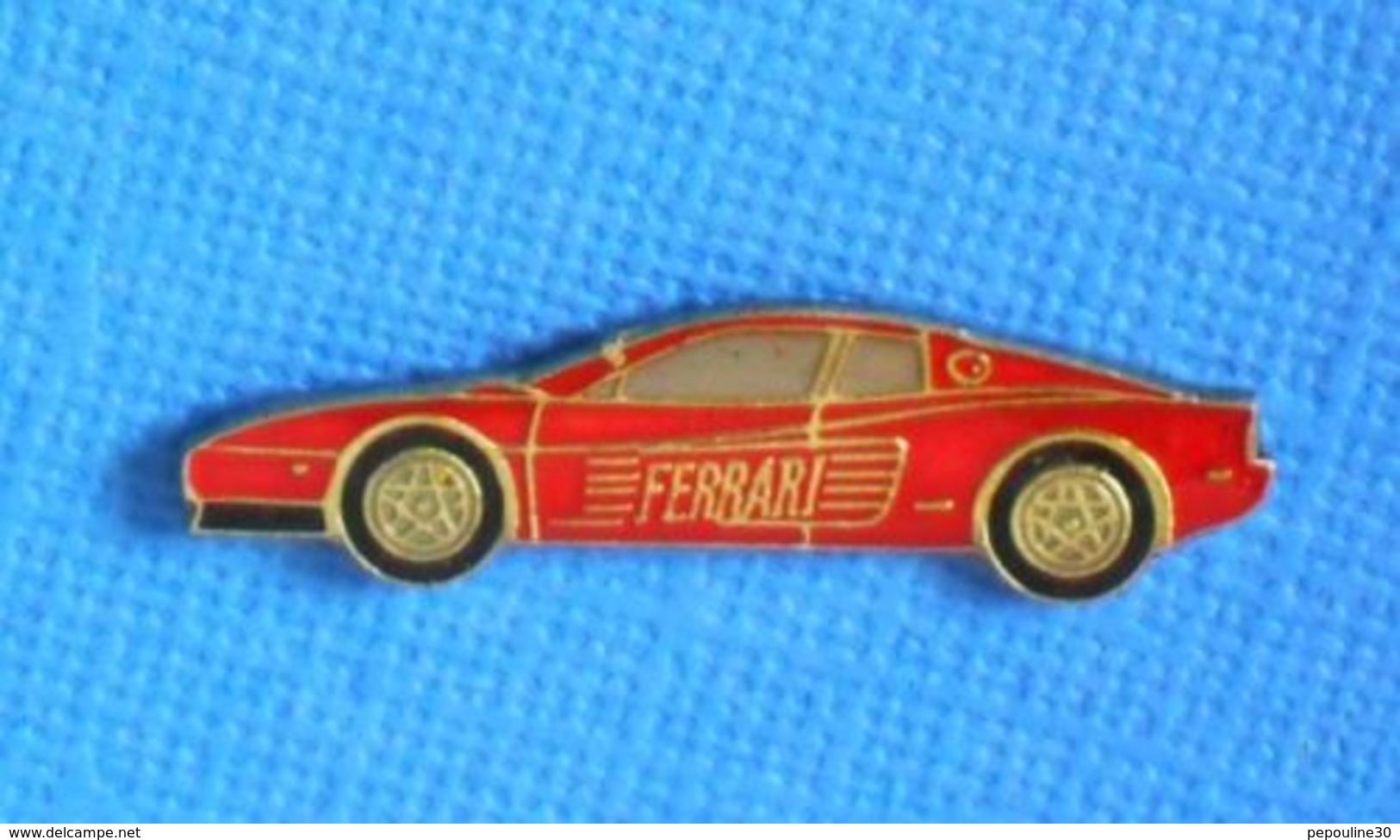 1 PIN'S //  ** COUPÉ SPORT / FERRARI  TESTAROSSA ** - Ferrari