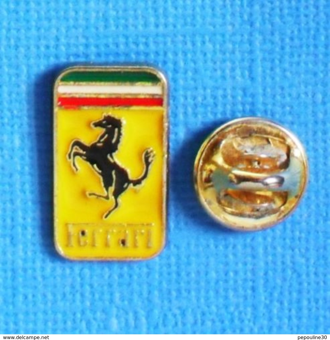 1 PIN'S //  ** LOGO / FERRARI ** - Ferrari