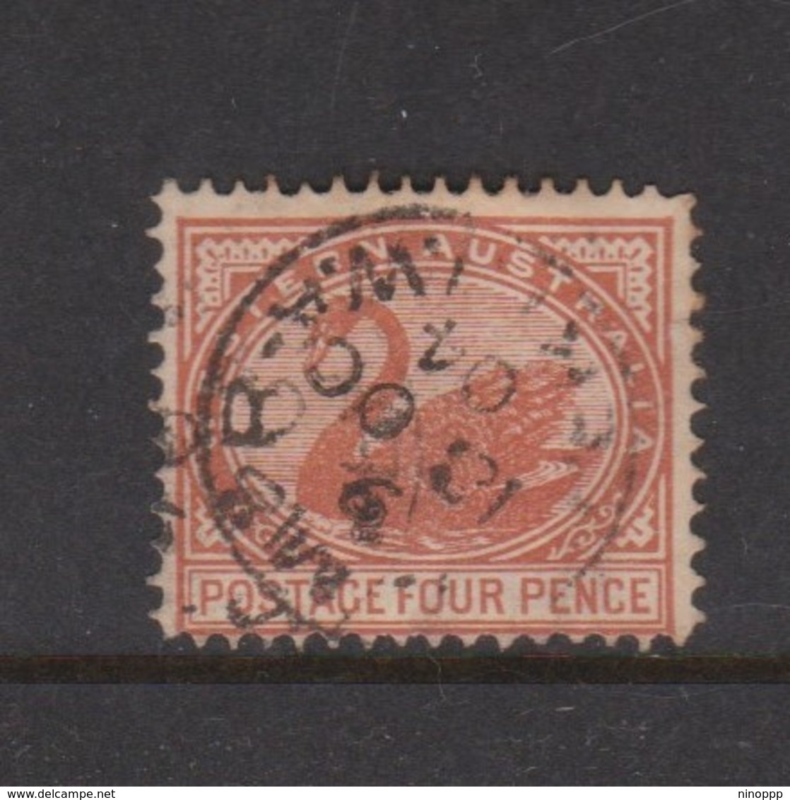Australia-Western Australia SG 142 1905-12 Four Pence Brown Perf 12,used - Used Stamps
