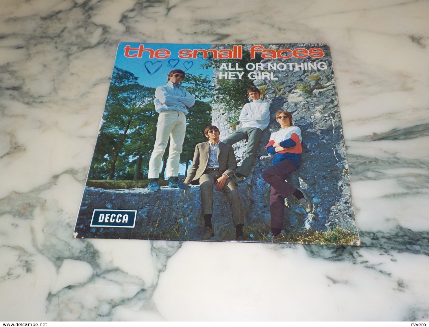 45 TOURS The Small Faces All Or Nothing 1966 - Rock