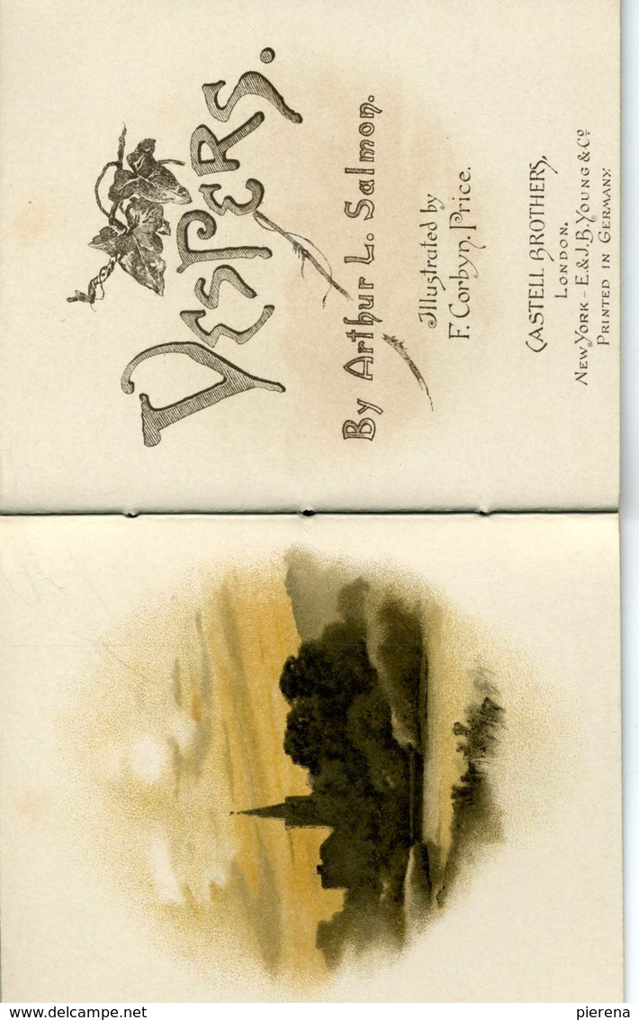 Moon Song, Vespers Et Matins 3 Livrets Poësies By Arthur SALMON Illustrated By F. Corbyn Price - Poésie