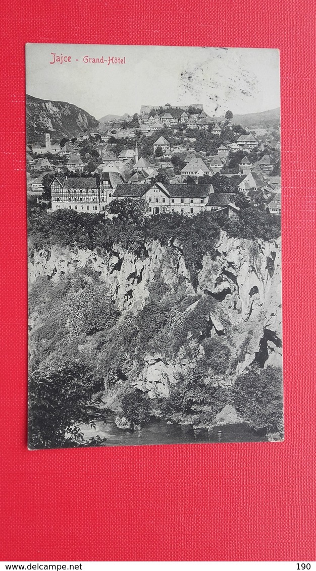 Jajce-Grand Hotel.Stengel&Co.5181.Feldpost 1.world War-slovenski Vojak? - Bosnia And Herzegovina