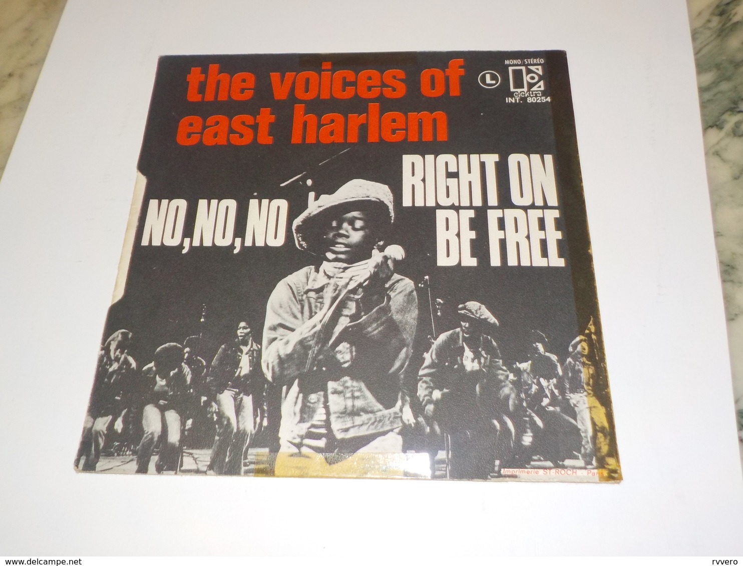 45 TOURS THE VOICES OF EAST HARLEM NO NO 1970 - Blues