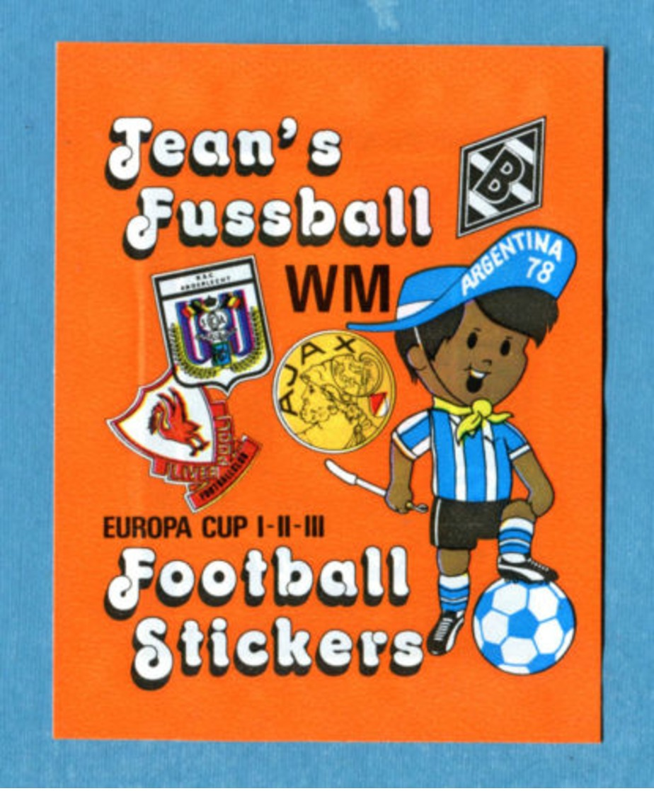 Jean's Fussball Football Stickers World Cup Argentina '78 * 45/48 The Celtic F.C. - Altri & Non Classificati
