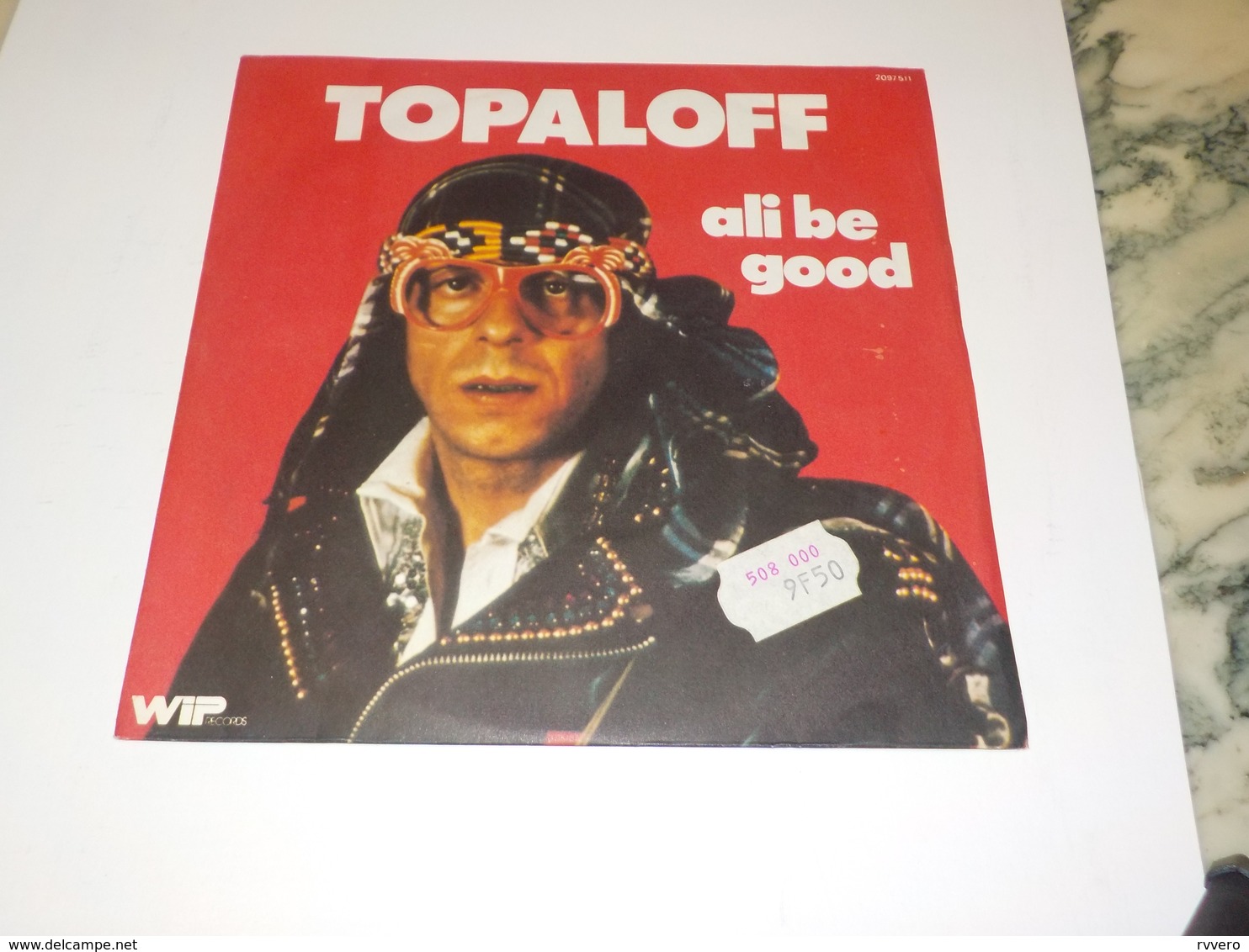 45 TOURS Topaloff Ali Be Good 1977 - Comiche