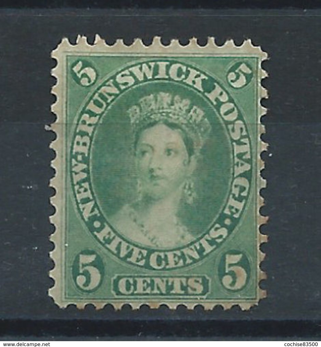 Nouveau-Brunswick N°6 (*) (MNG) 1860/63 - Reine Victoria - Neufs