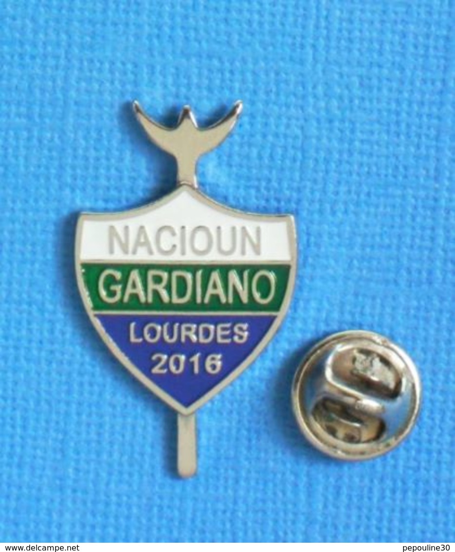 1 PIN'S //  ** NACIOUN GARDIANO / LOURDES / 2016 ** - Bullfight - Corrida