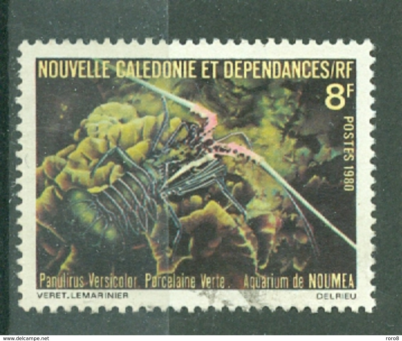 NOUVELLE-CALEDONIE - N° 441  Oblitéré  Porcelaine Verte - Oblitérés