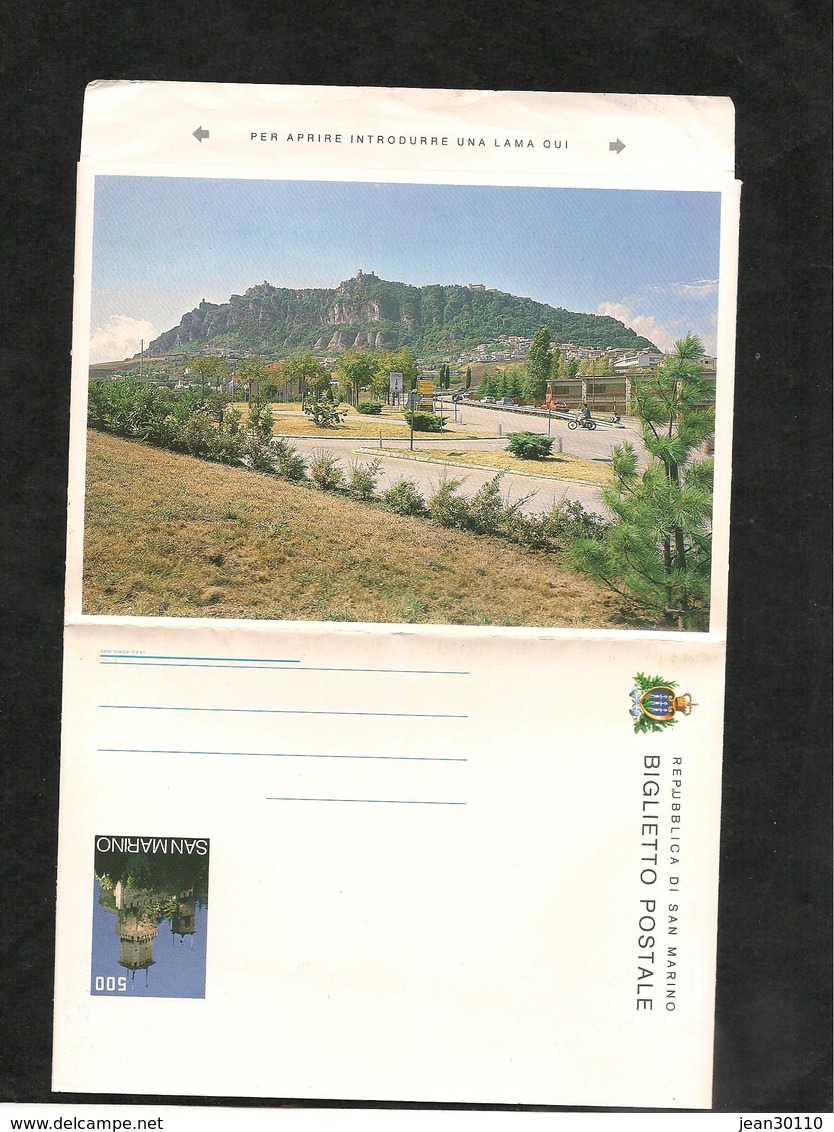 SAINT MARIN ENVELOPPES - Postal Stationery