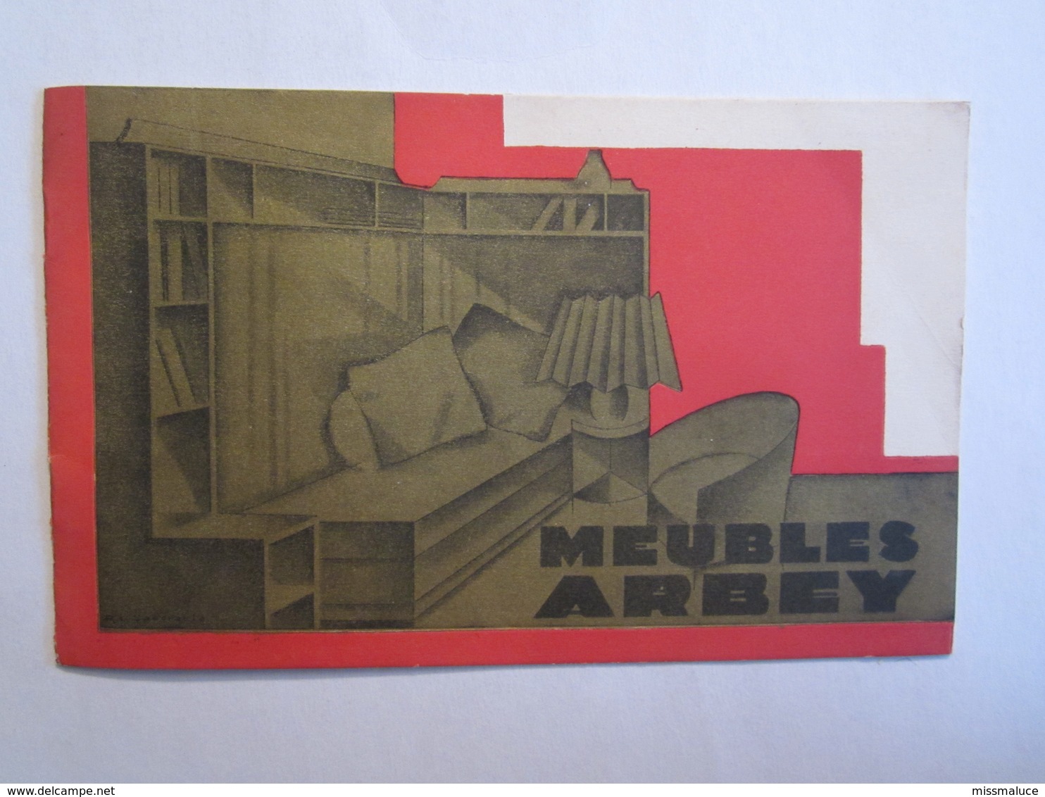 Publicité Dépliant Catalogue Meubles Arbey Faubourg Saint Antoine Paris 8 Pages - Publicités