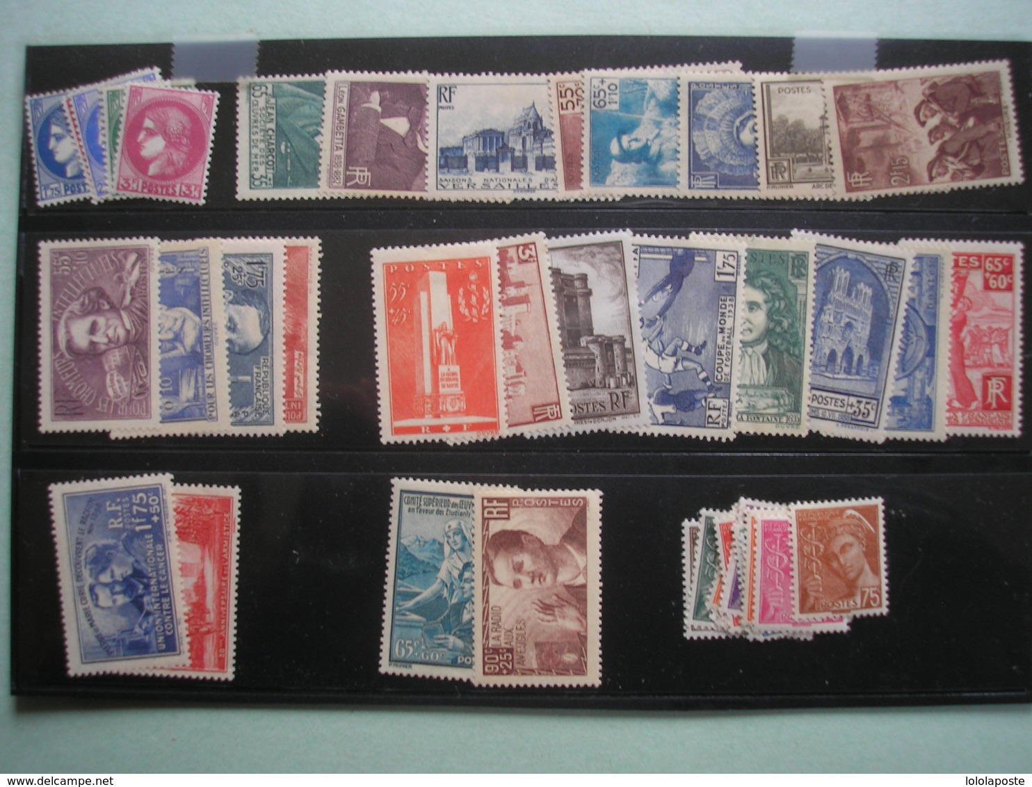 FRANCE - ANNEE 1938 * ( MH ) Avec Manques - Cote 200€ - Petit Prix - Ongebruikt