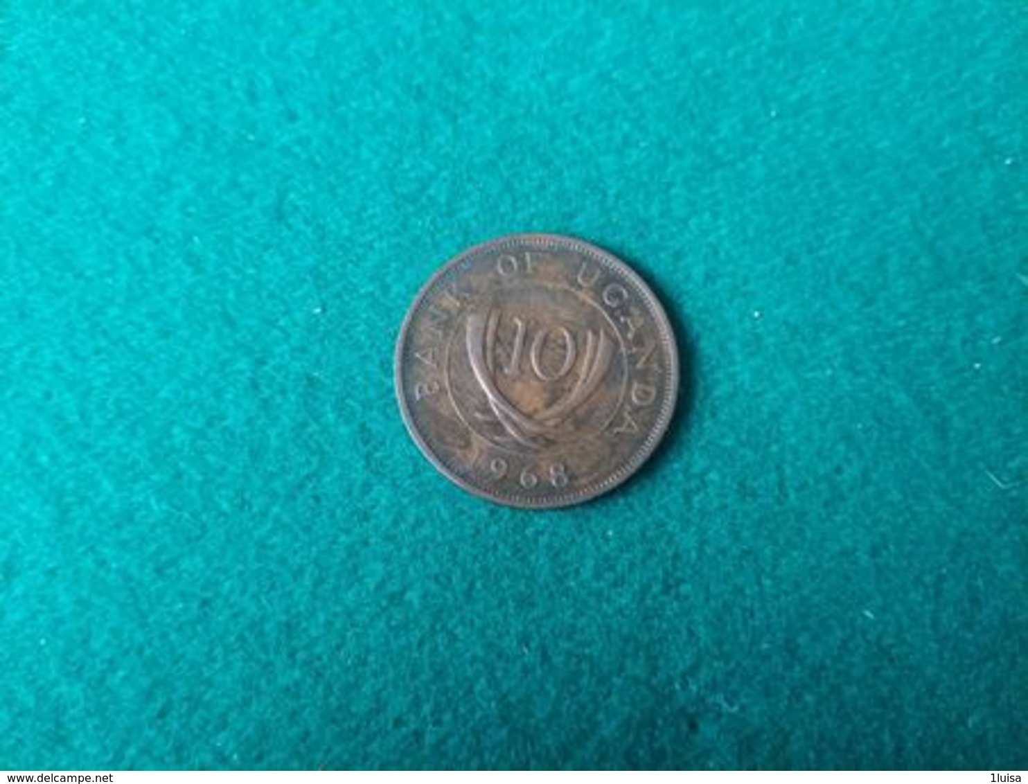 UGANDA 10 CENT 1968 - Ouganda