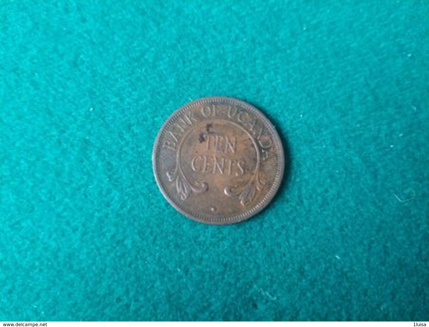 UGANDA 10 CENT 1968 - Ouganda