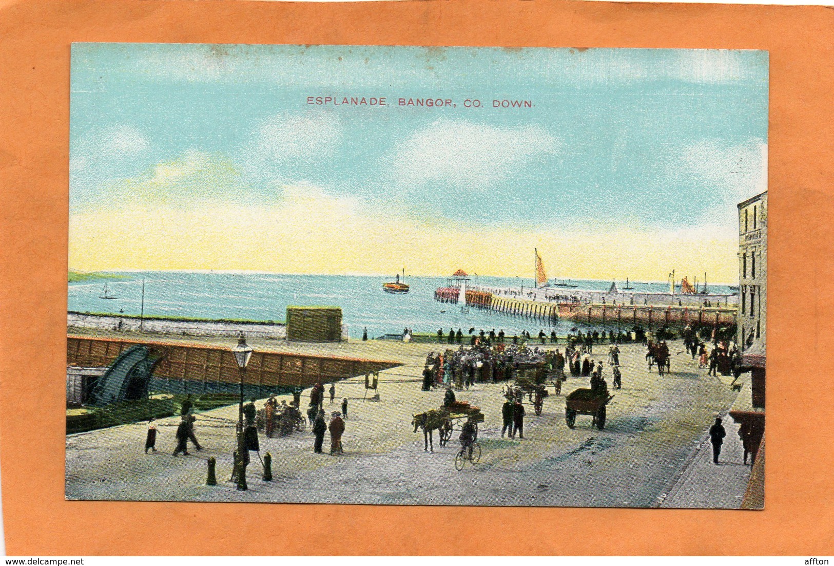 Bangor Co Down Ireland 1905 Postcard - Down