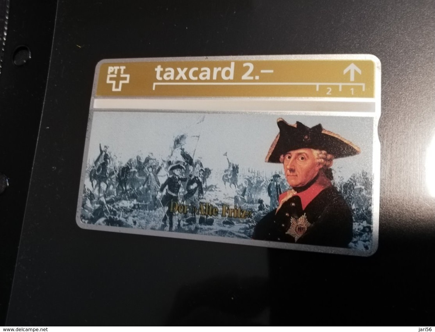 ZWITSERLAND KONINGKARTEN TAXCARD CHF 2,- 4x  **011 ** - Schweiz