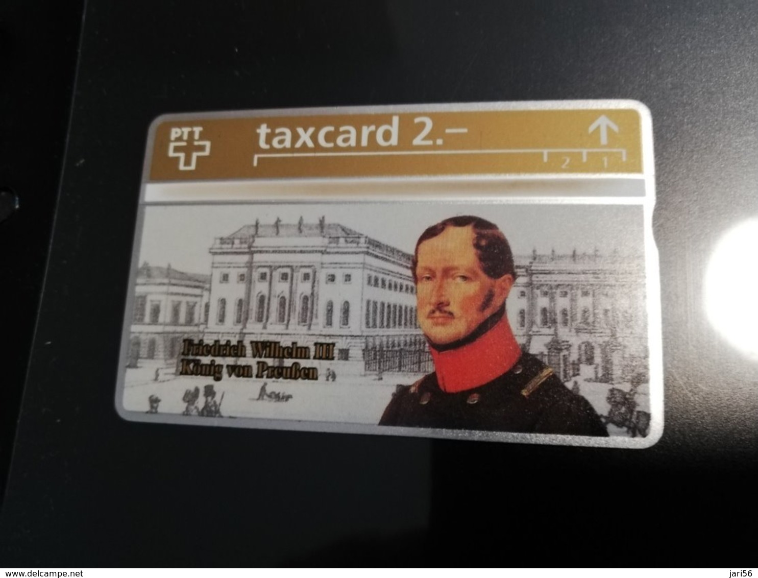 ZWITSERLAND KONINGKARTEN TAXCARD CHF 2,- 4x  **011 ** - Schweiz