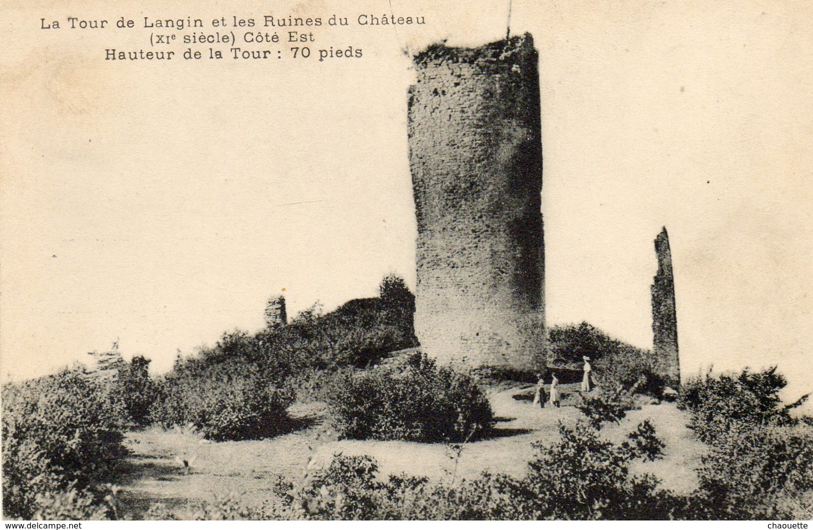 La  Tour De Langin...  Et Ruines Du Chateau - Other & Unclassified