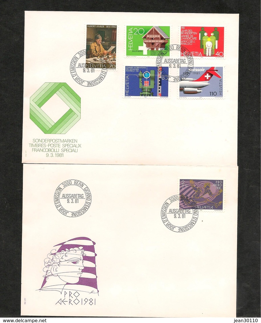 ANNÉE 1981 : 6 ENVELOPPES - Máquinas Franqueo (EMA)