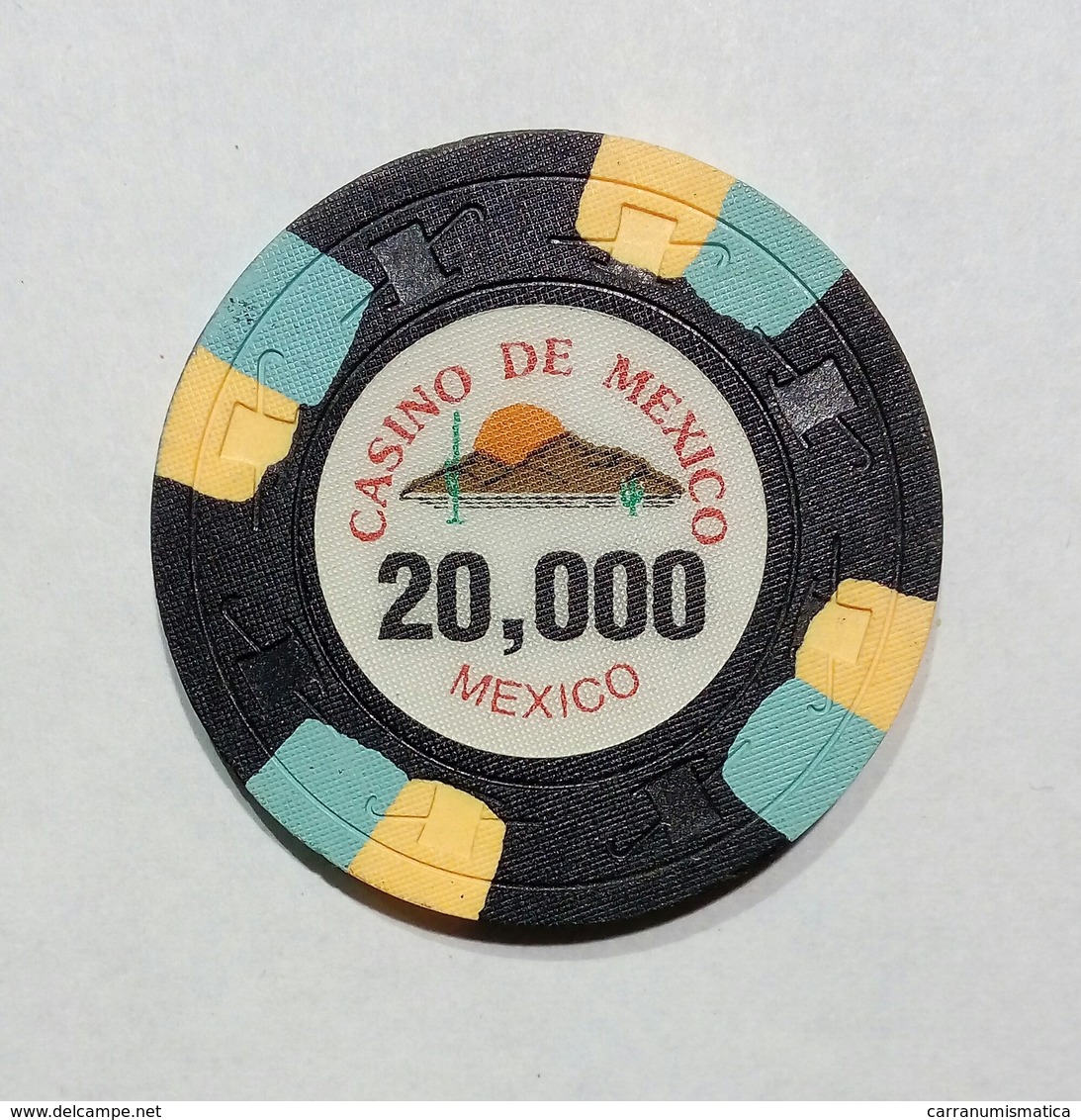 MEXICO / MESSICO - Casinò De MEXICO - CHIP / FICHE / TOKEN Da 20,000 - Casino