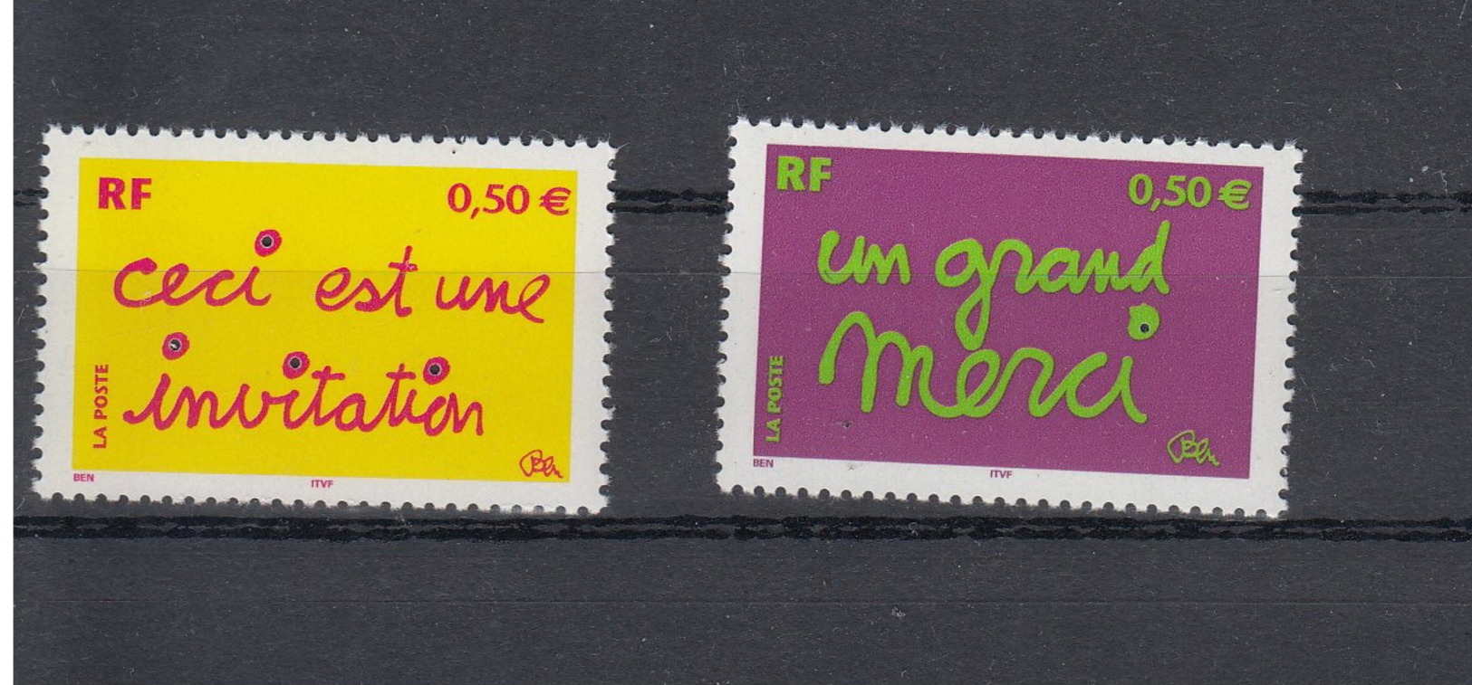 Frankreich Michel Cat.No. Mnh/** 3780/3781 - Unused Stamps