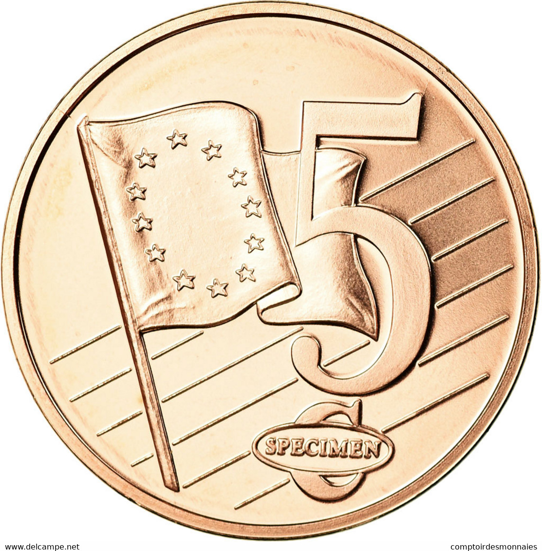 Estonia, Fantasy Euro Patterns, 5 Euro Cent, 2003, Unofficial Private Coin, FDC - Privatentwürfe