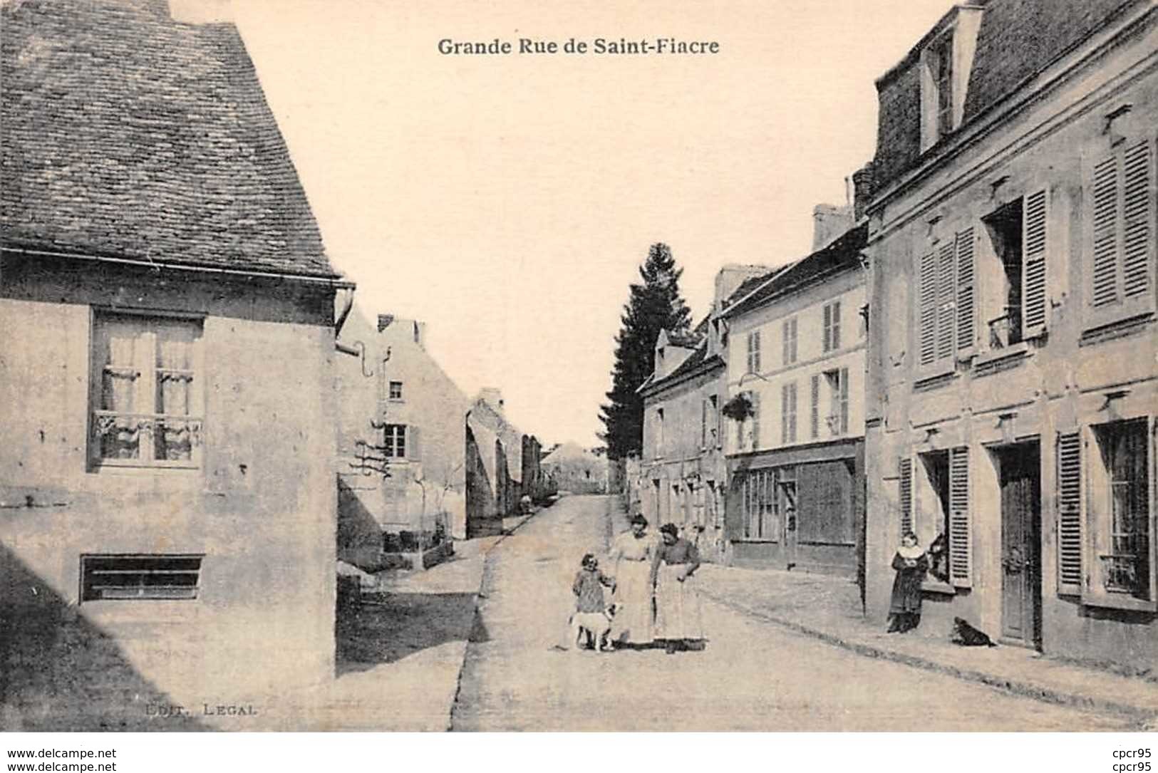 77. N° 104972 .saint Fiacre .grande Rue De Saint Fiacre . - Autres & Non Classés