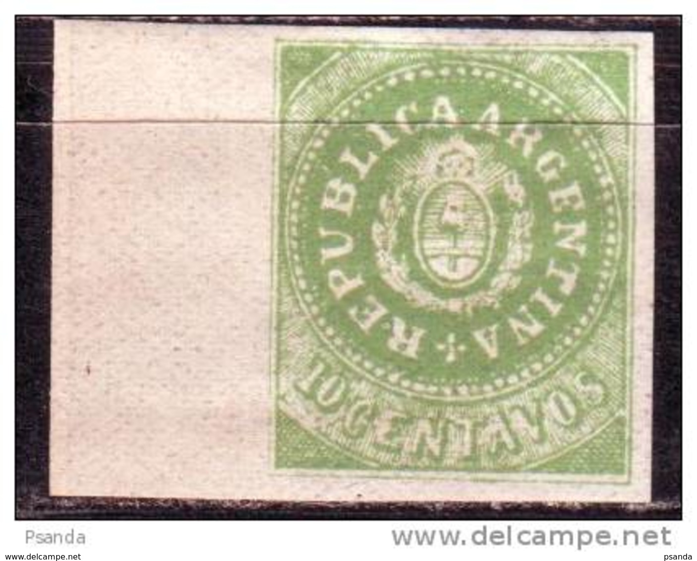 Argentina 1862 Scott A3  6 MLH* - Ongebruikt