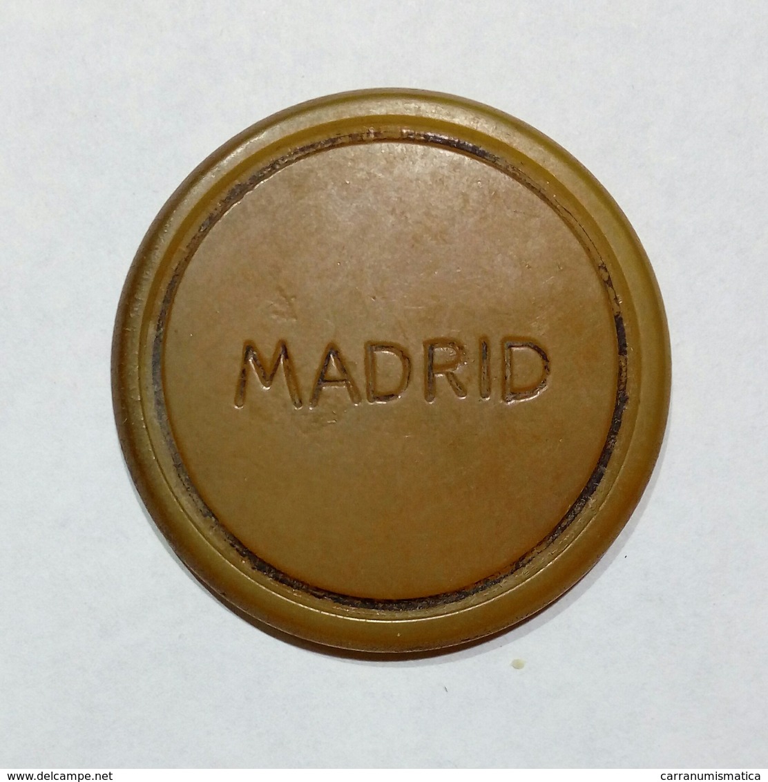 SPAGNA / SPAIN - MADRID - Casinò - FICHA DE 25 Pesetas - CHIP / FICHE / TOKEN - Casino