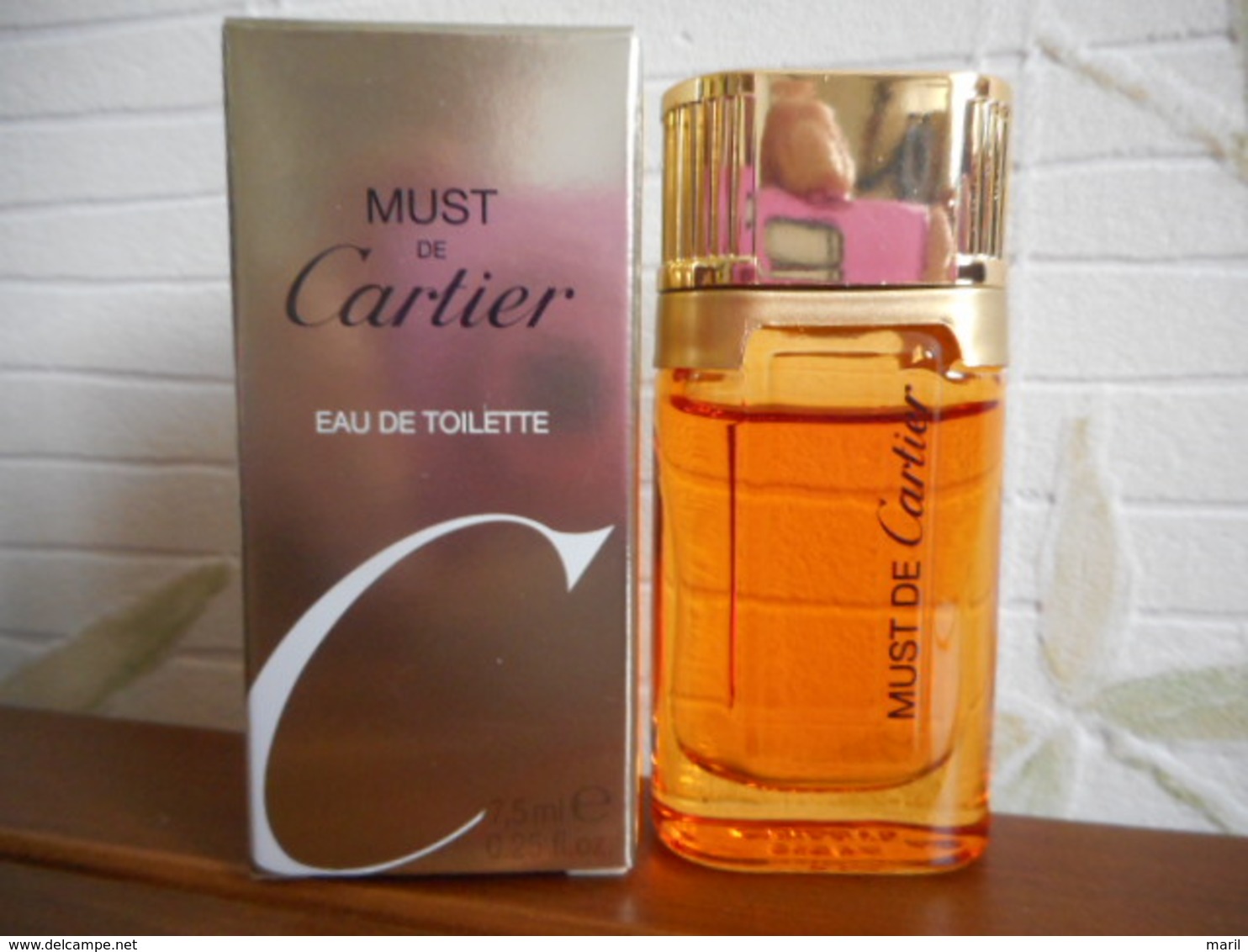 CARTIER MUST EDT 7.5 ML - Miniatures Womens' Fragrances (without Box)