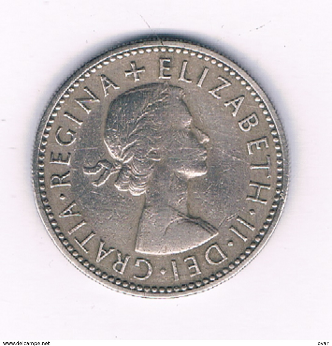 1 SHILLING 1954 (scotland) GROOT BRITANNIE /1620/ - I. 1 Shilling