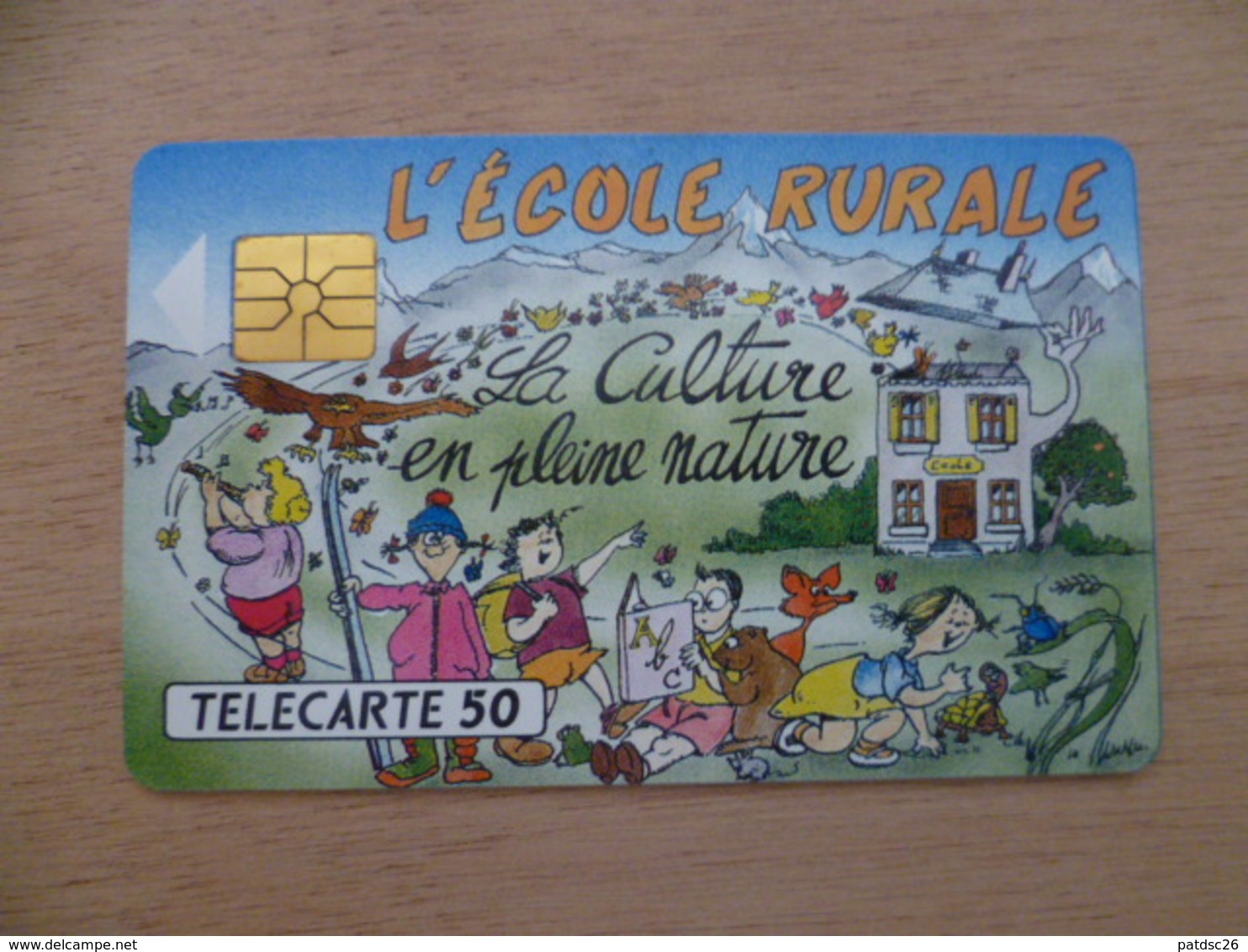 TELECARTE 50 U 1000 EX L'ECOLE RURALE ST SIGISMOND  HAUTE SAVOIE - 50 Unités   