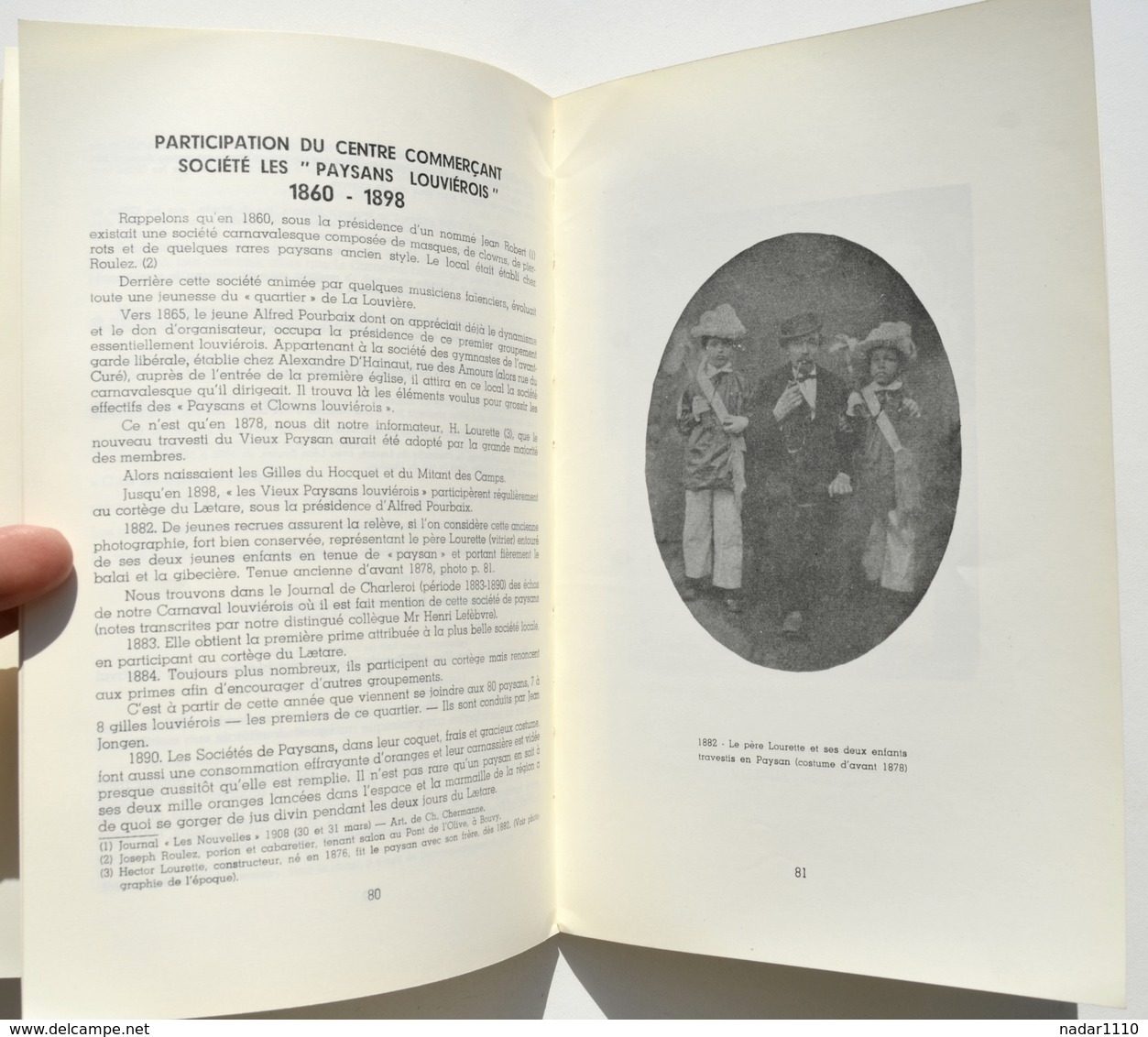 La Louvière : Le Carnaval louviérois 1856-1966 / Baume, Bouvy, Hocquet, St Vaast,