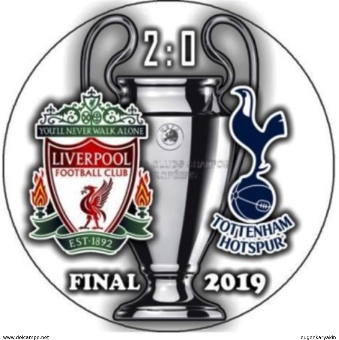 Pin Champions League UEFA Final 2019 Liverpool Vs Tottenham Hotspur London - Fútbol