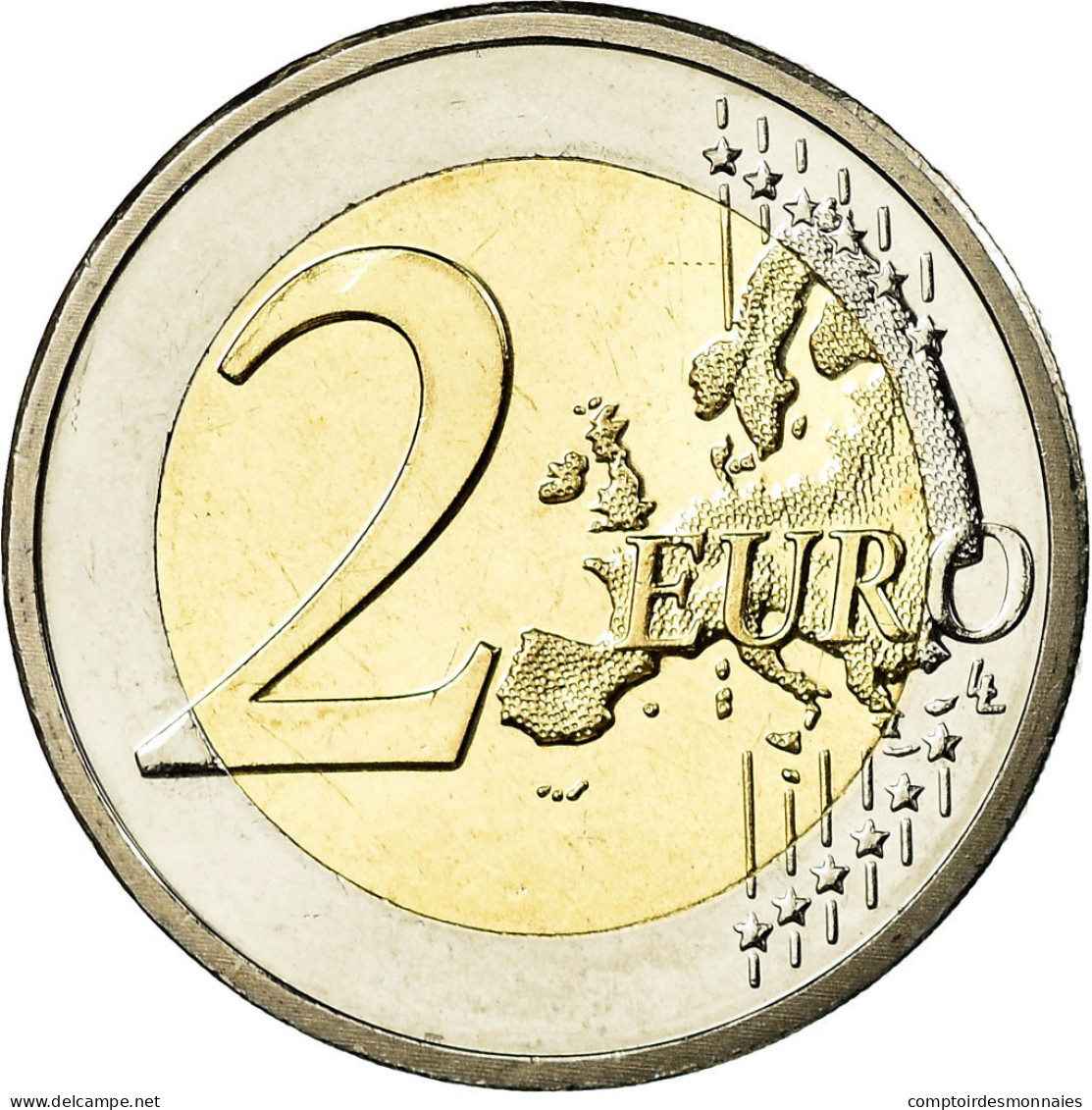Chypre, 2 Euro, EMU, 2009, FDC, Bi-Metallic, KM:89 - Chipre