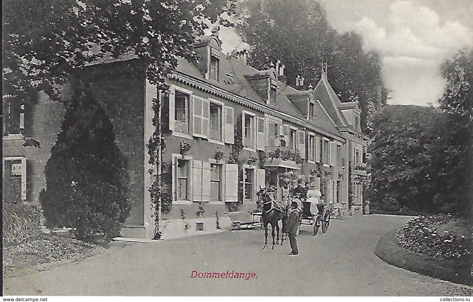 Luxembourg  -   Dommeldange  -  2 Scans - Autres & Non Classés
