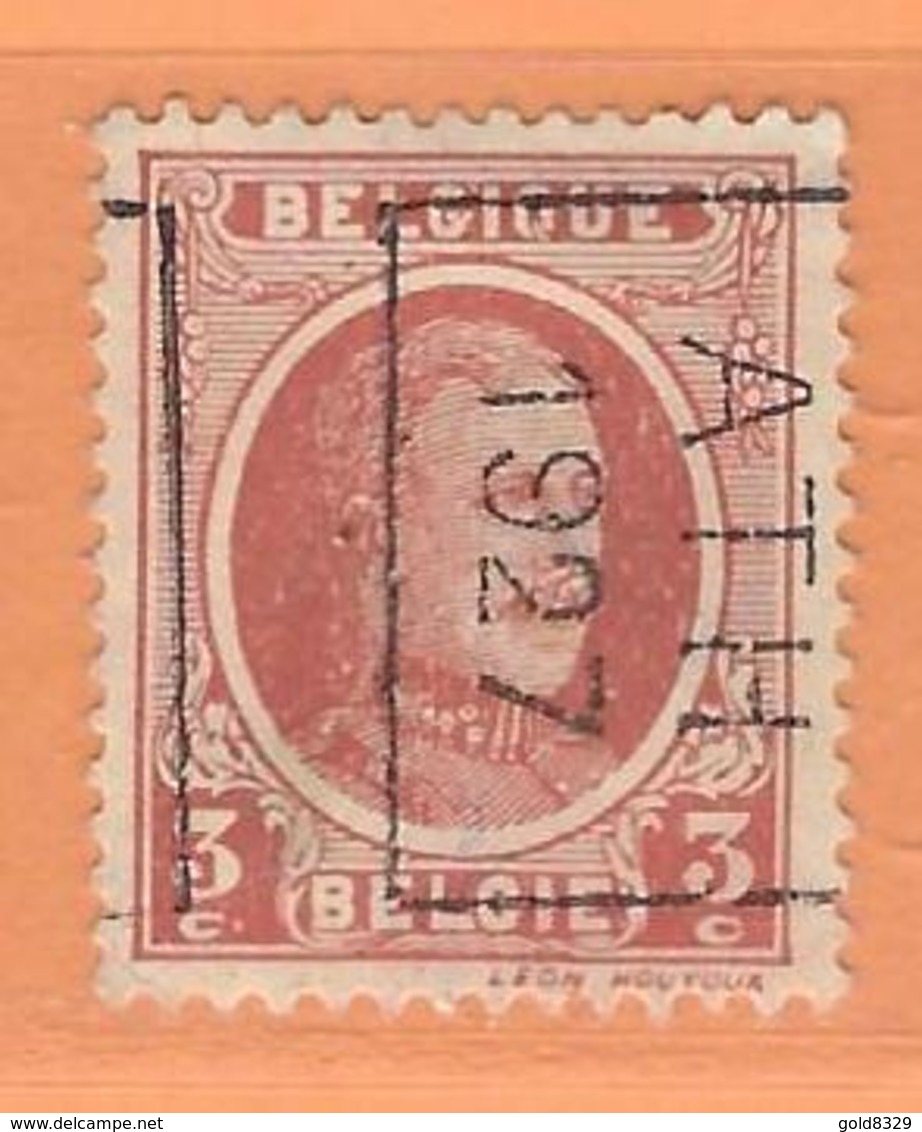 COB 192 Préoblitéré   Position B  (used) ATH 1927 - Rollenmarken 1920-29