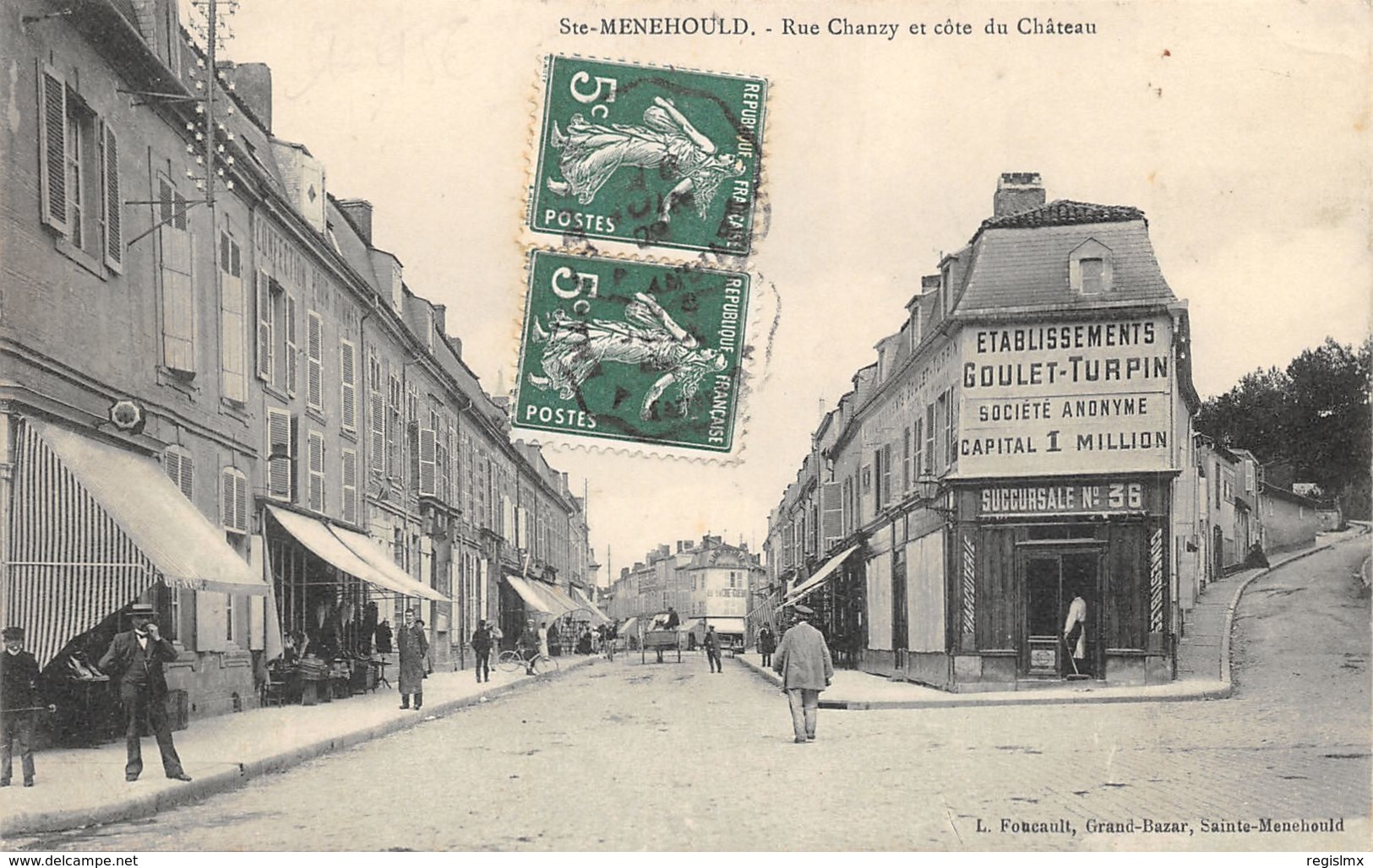 51-SAINTE MENEHOULD-RUE CHANZY-N°2044-C/0289 - Sainte-Menehould