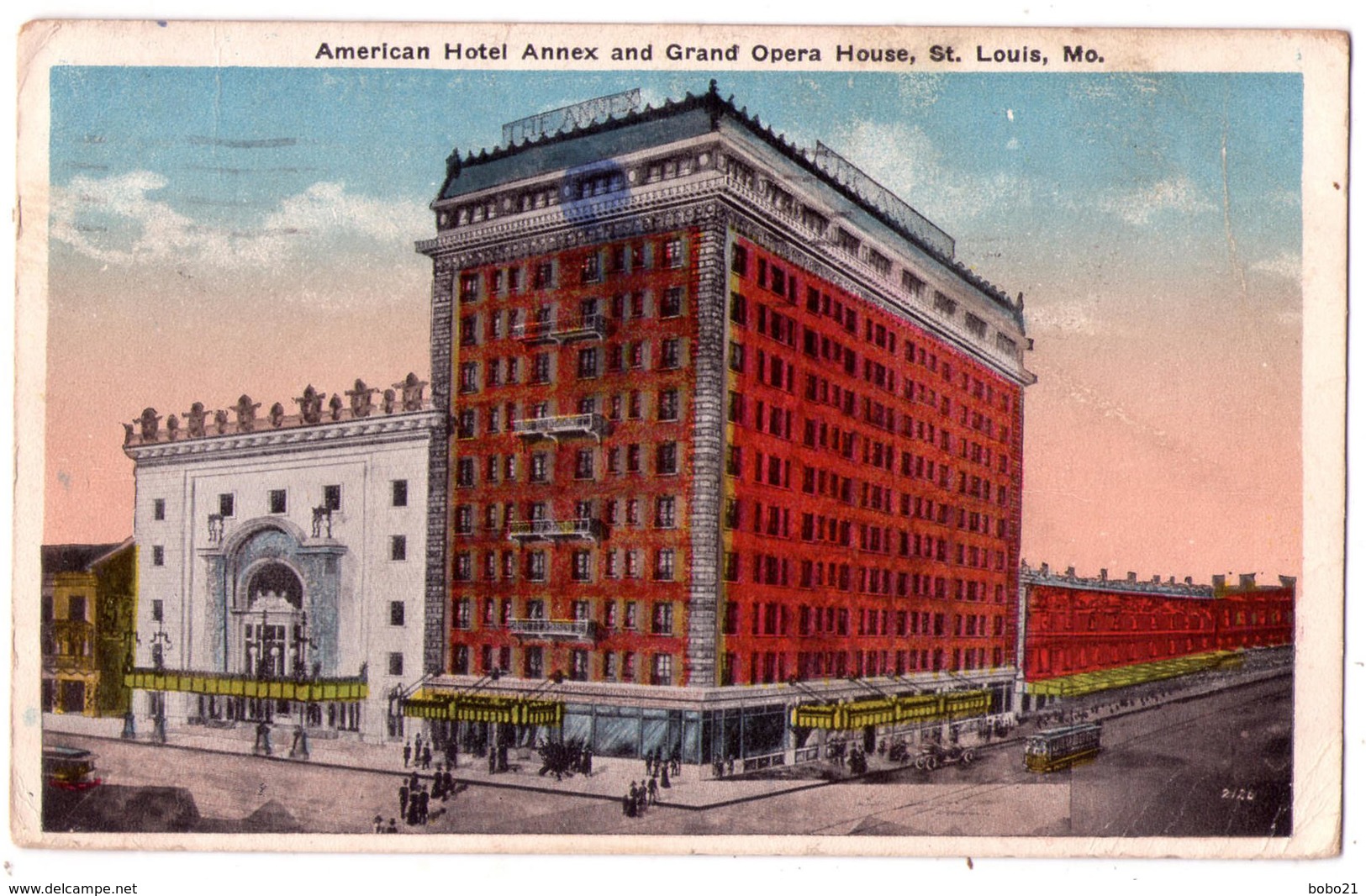 6908 - Saint-Louis ( Mo ) USA - Amertican Hotel Annex And Grand Opéra House - - St Louis – Missouri