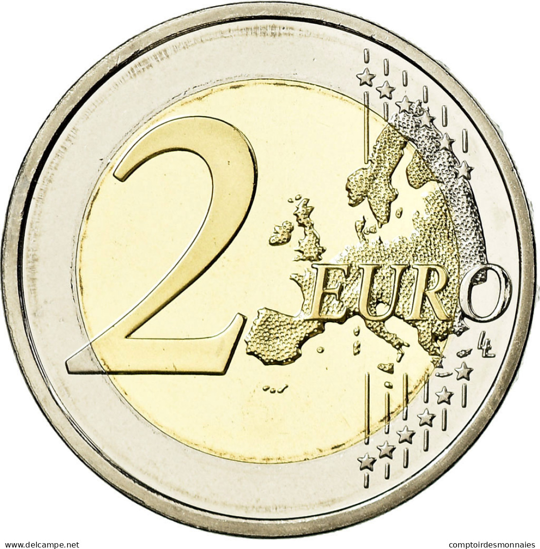 Chypre, 2 Euro, 2009, FDC, Bi-Metallic, KM:85 - Zypern