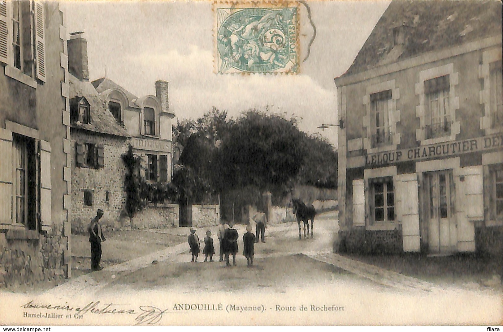 53 -  Mayenne -  Andouillé - Route De Rochefort  (0456) - Andere & Zonder Classificatie