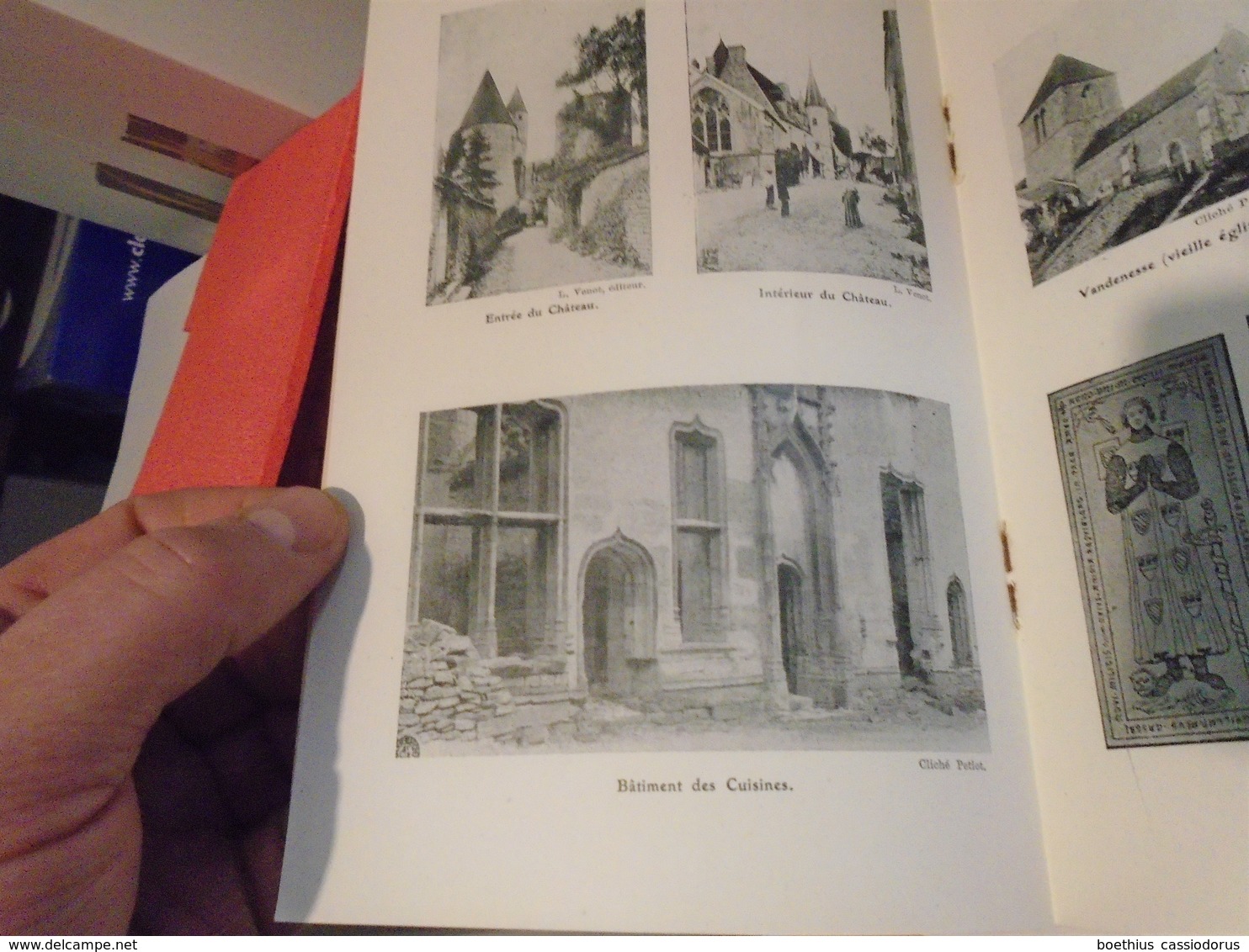 CHATEAUNEUF ET VANDENESSE (CÔTE D'OR) GUIDE DU TOURISTE   1927 (2ème édition Augmentée Et Illustrée)  Par L'Abbé LANDROT - Bourgogne