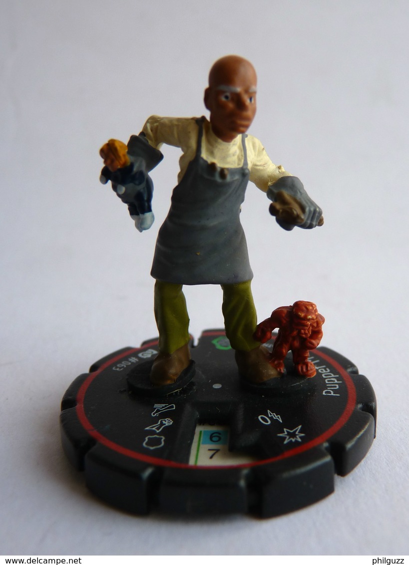 FIGURINE HEROCLIX MARVEL PUPPET MASTER Rareté 4 Socle Rouge (2) - Marvel Heroes