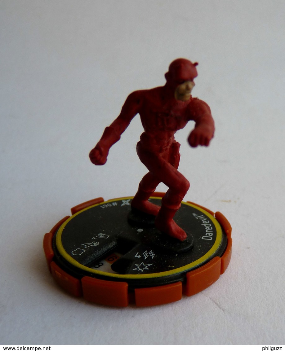 FIGURINE HEROCLIX MARVEL DARDEVIL QUI COURRE Rareté 2 Socle Jaune - Marvel Heroes