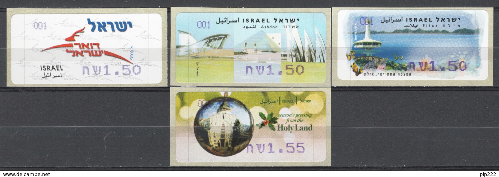 Israele 2007 Automated Stamps 4 Val. **/MNH VF - Automatenmarken (Frama)