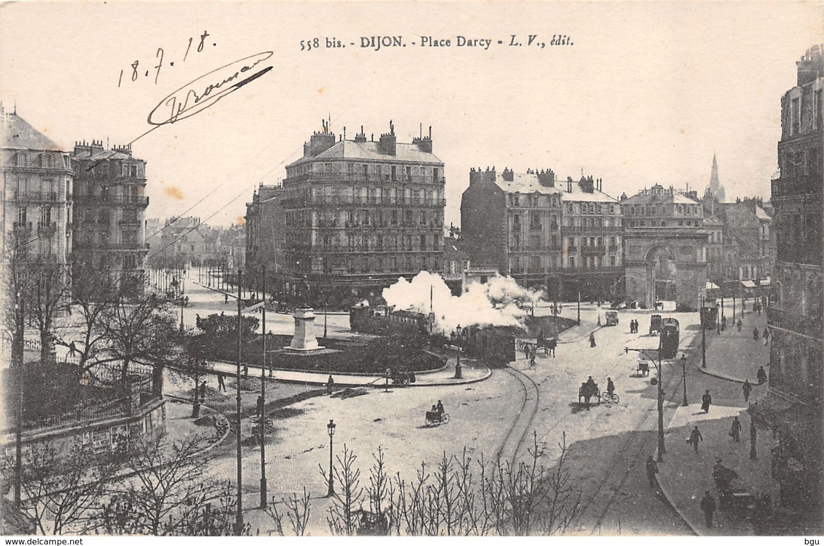 Dijon (21) - Lot de 9 cartes - Format 9x14 - toutes scannées