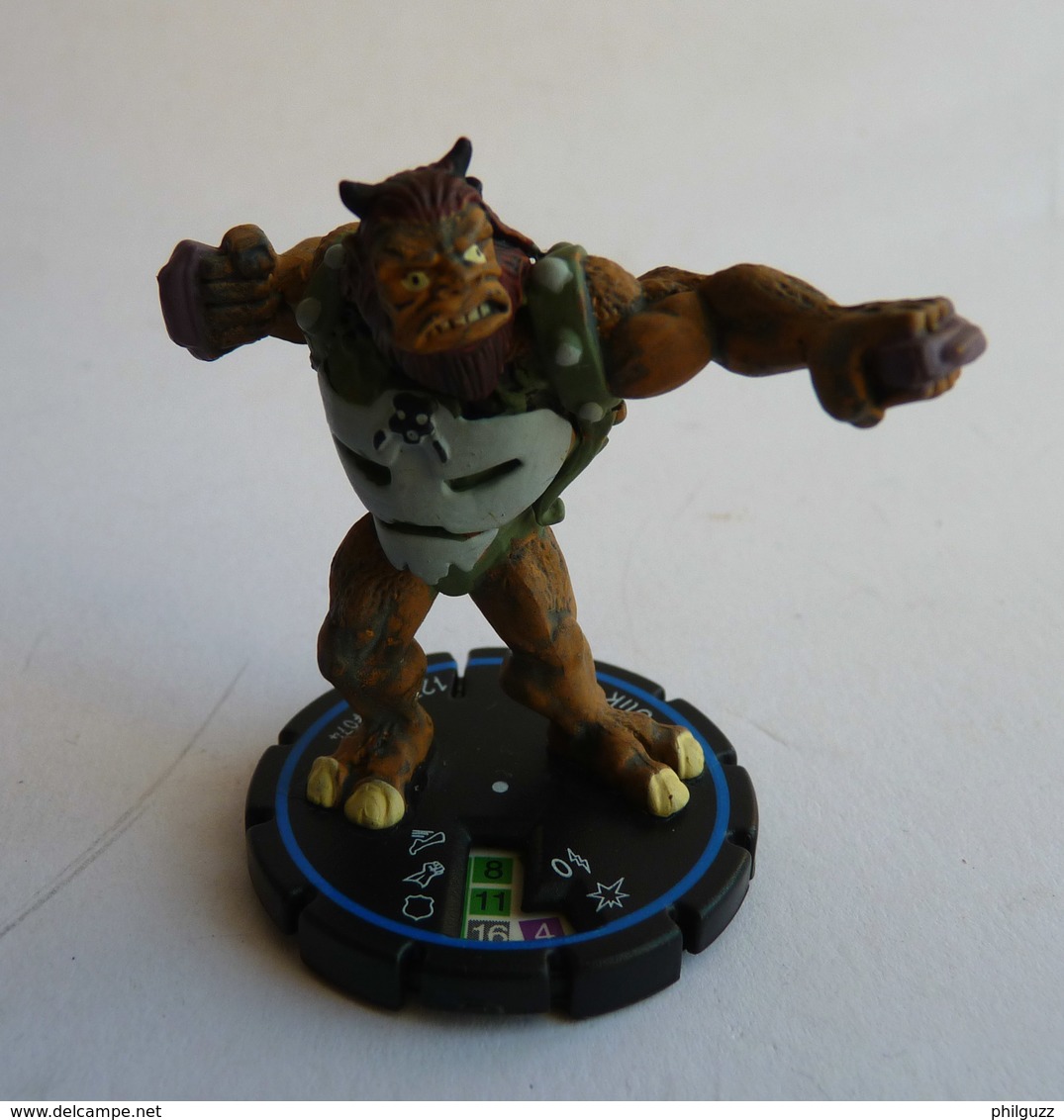 FIGURINE HEROCLIX MARVEL CRITICAL MASS ULIK Rareté 3 Socle BLEU - Marvel Heroes