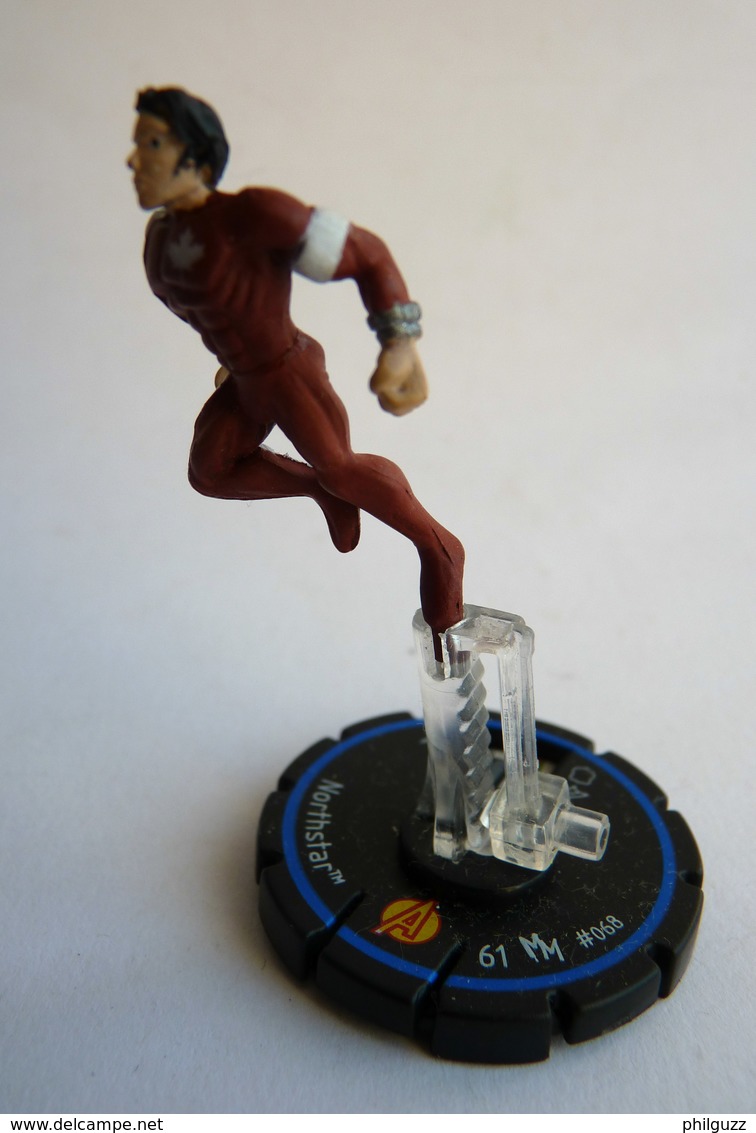 FIGURINE HEROCLIX MARVEL NORTHSTAR  Rareté 3 Socle BLEU - Marvel Heroes